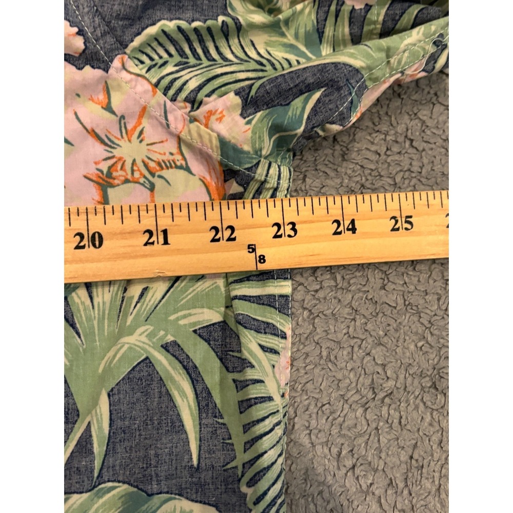 Chubbies Hawaiian Button Down Shirt Men's Large Regular Fit Floral Vacation - Picture 3 of 5